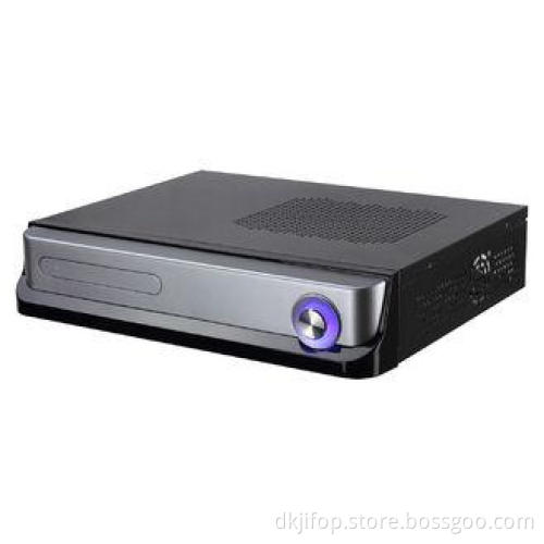 Slim Black Mini Tower Computer Cases 0.6mm Thickness SGCC W